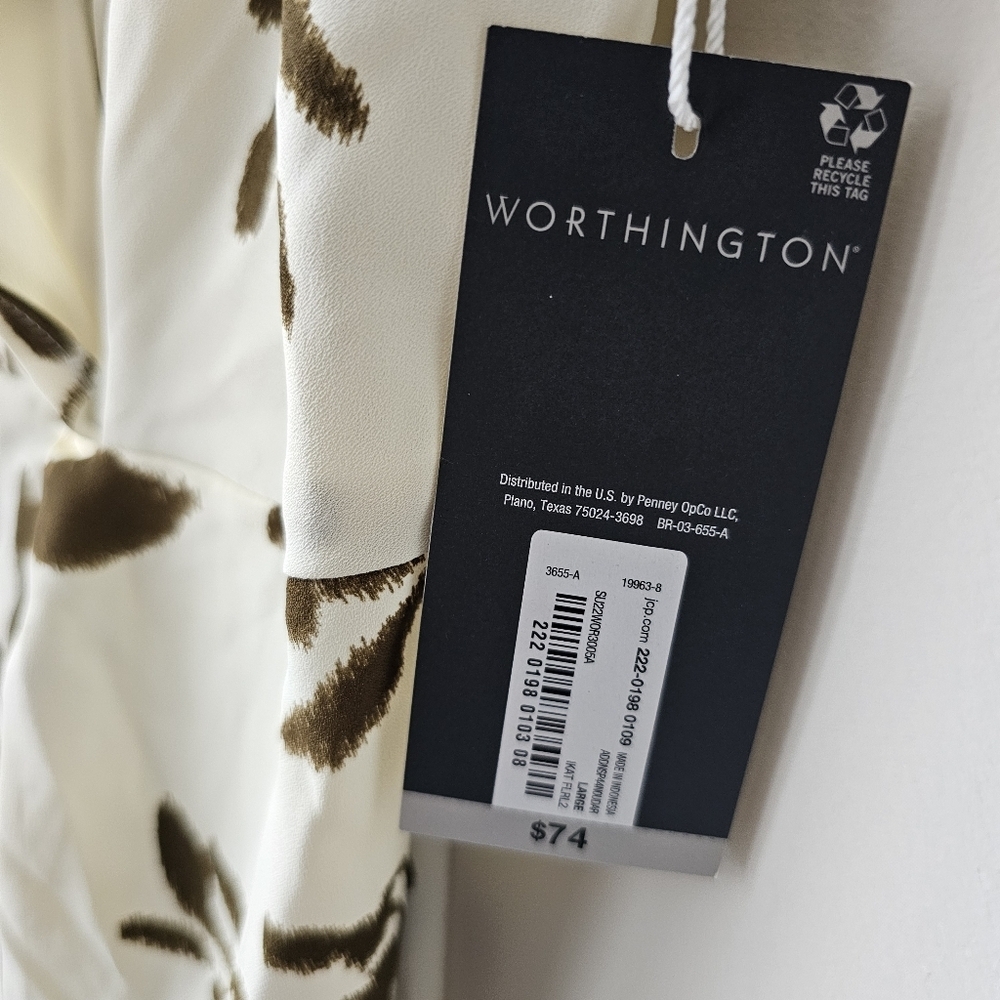 Worthington Dress Large - Picture 10 of 10